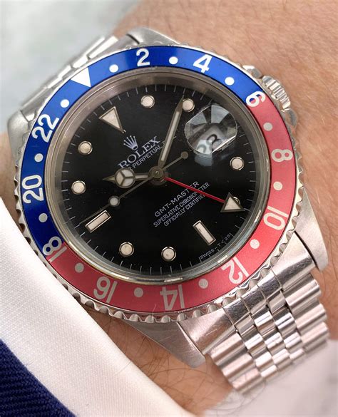 rolex gmt master magnification|rolex gmt master original.